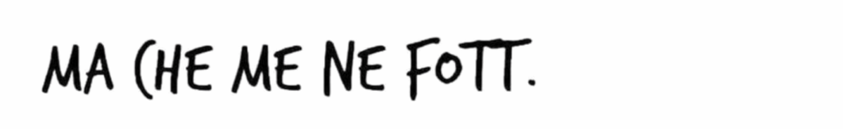 Portachiavi Gancio "Ma che me ne Fott"