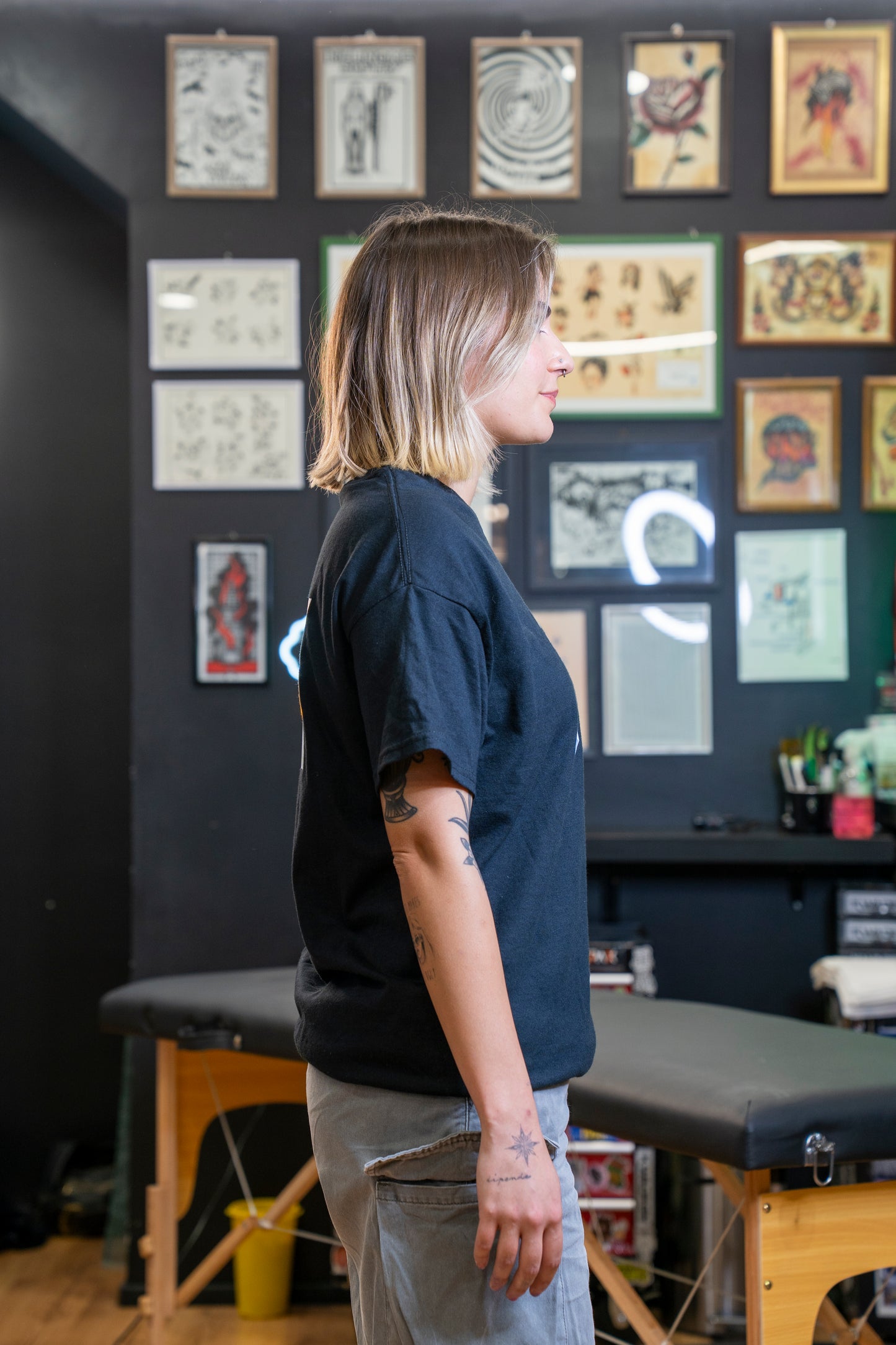 Artem Logo Tee - Black 180gr