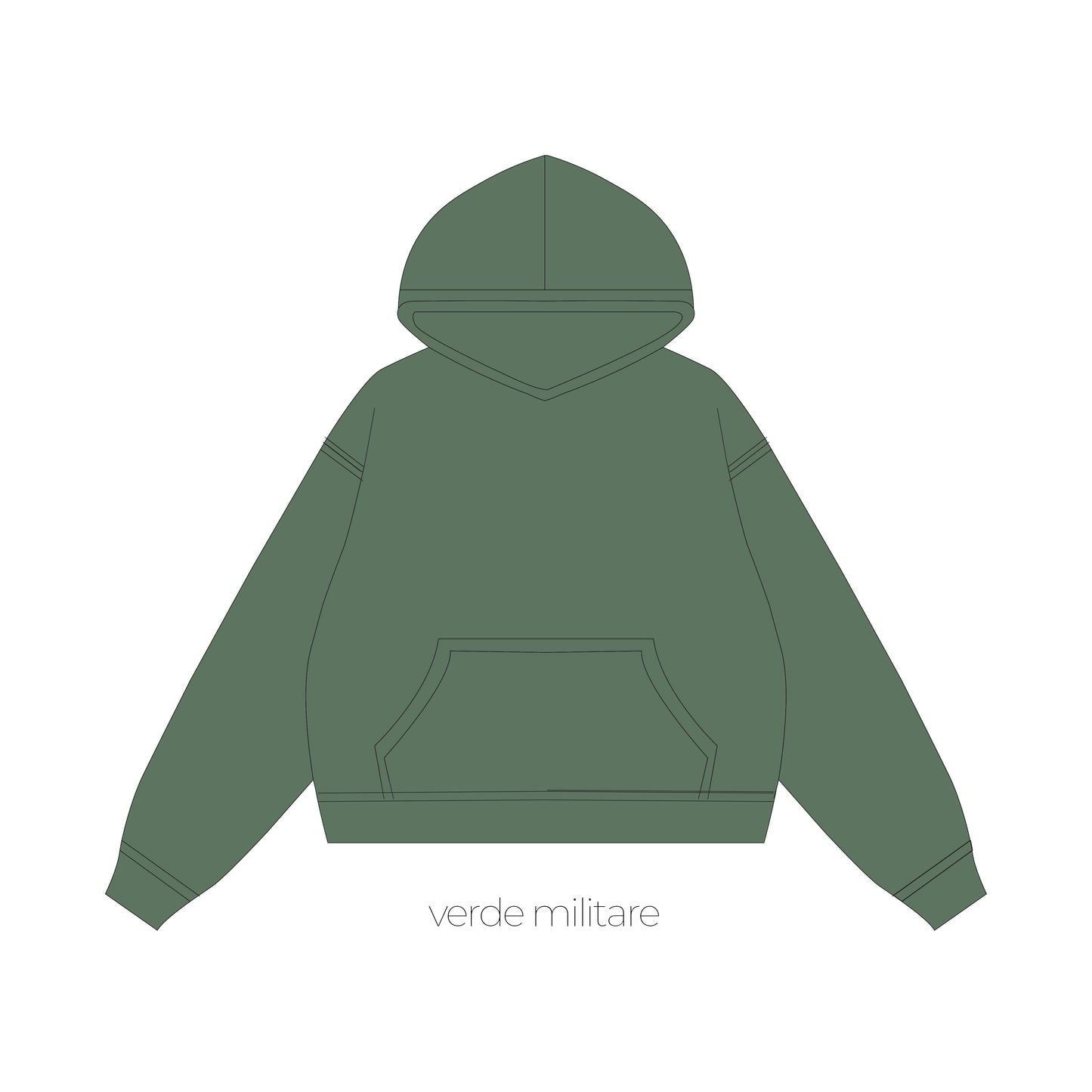 HOODIE CLASSIC CON CAPPUCCIO