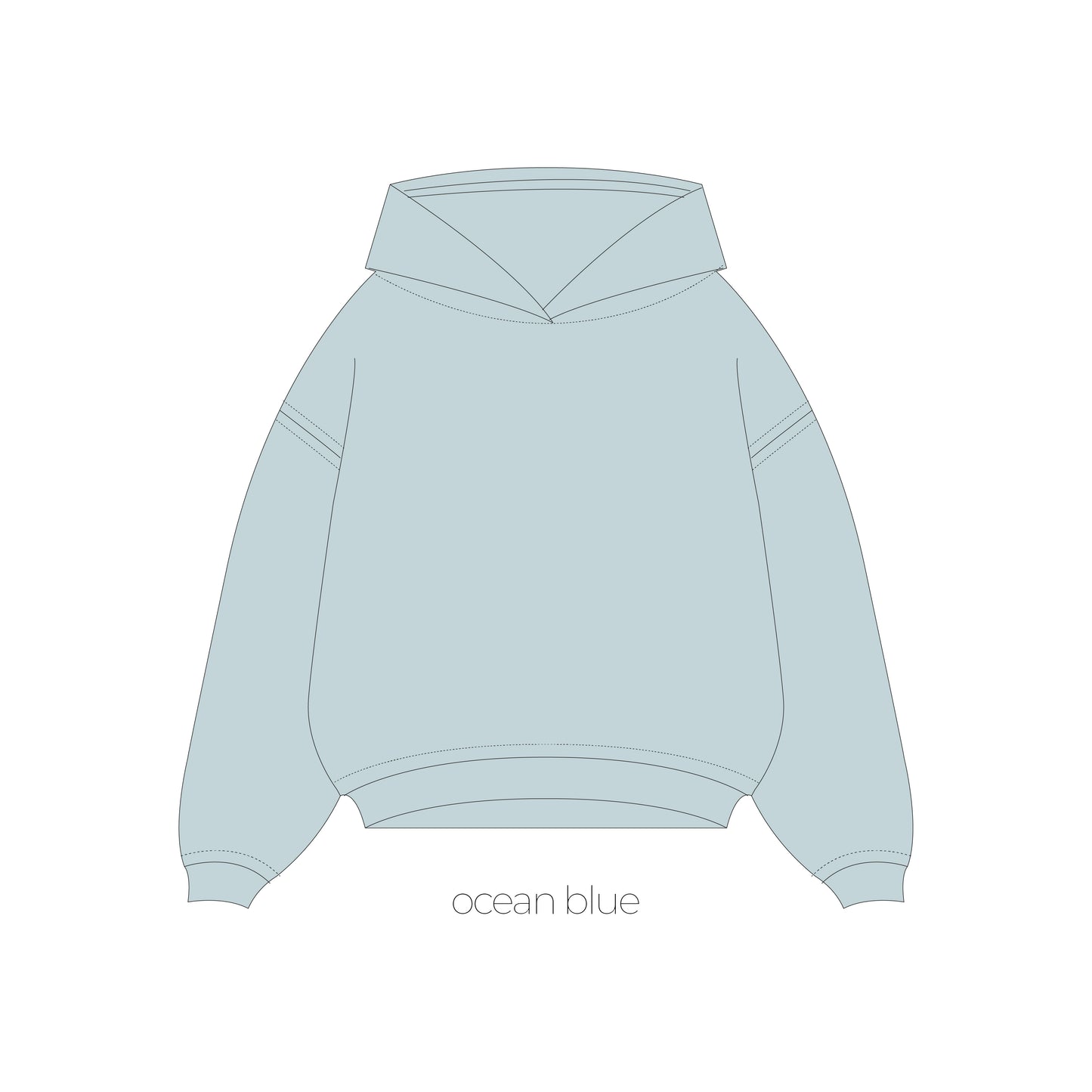 BOXY HOODIE CON CAPPUCCIO