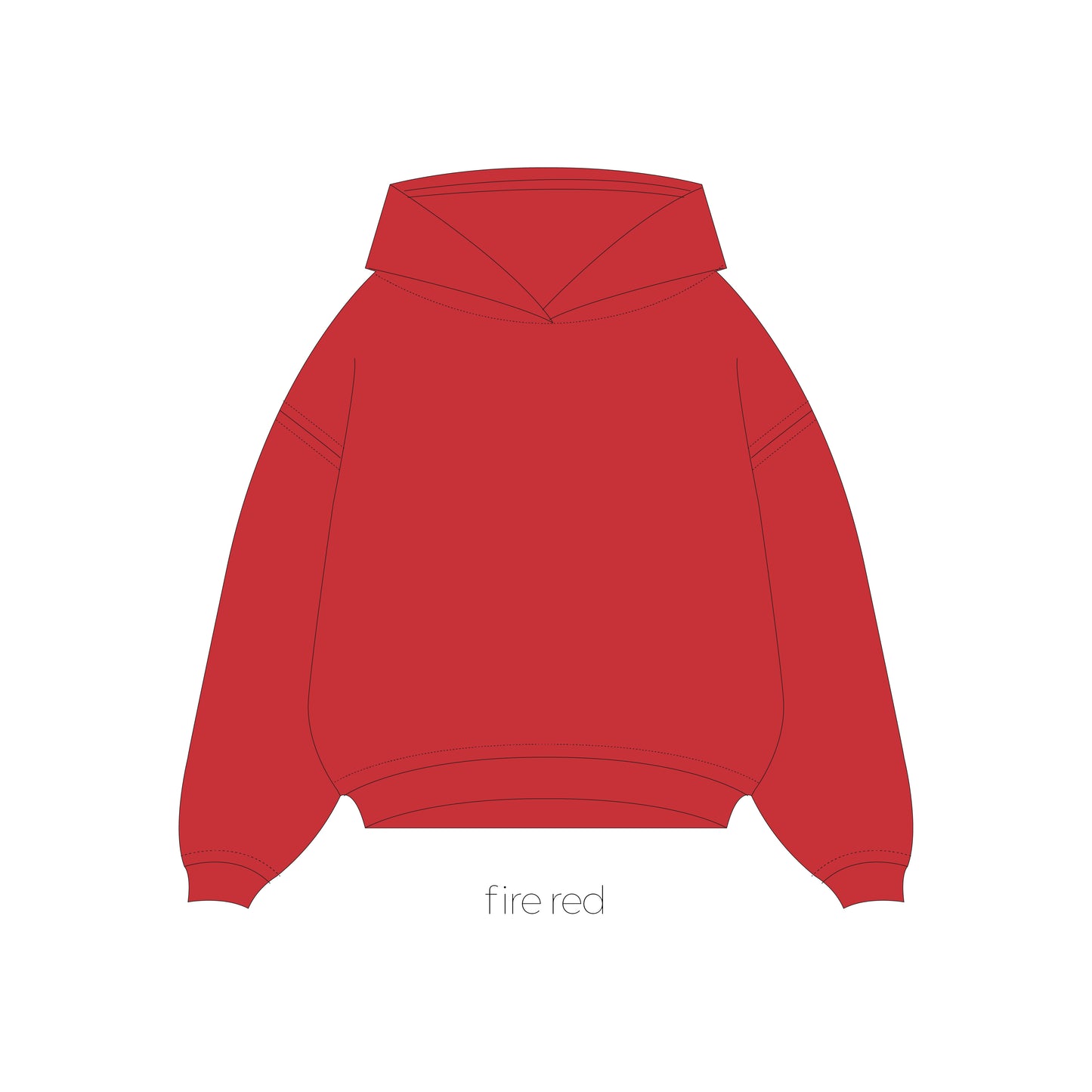 BOXY HOODIE CON CAPPUCCIO