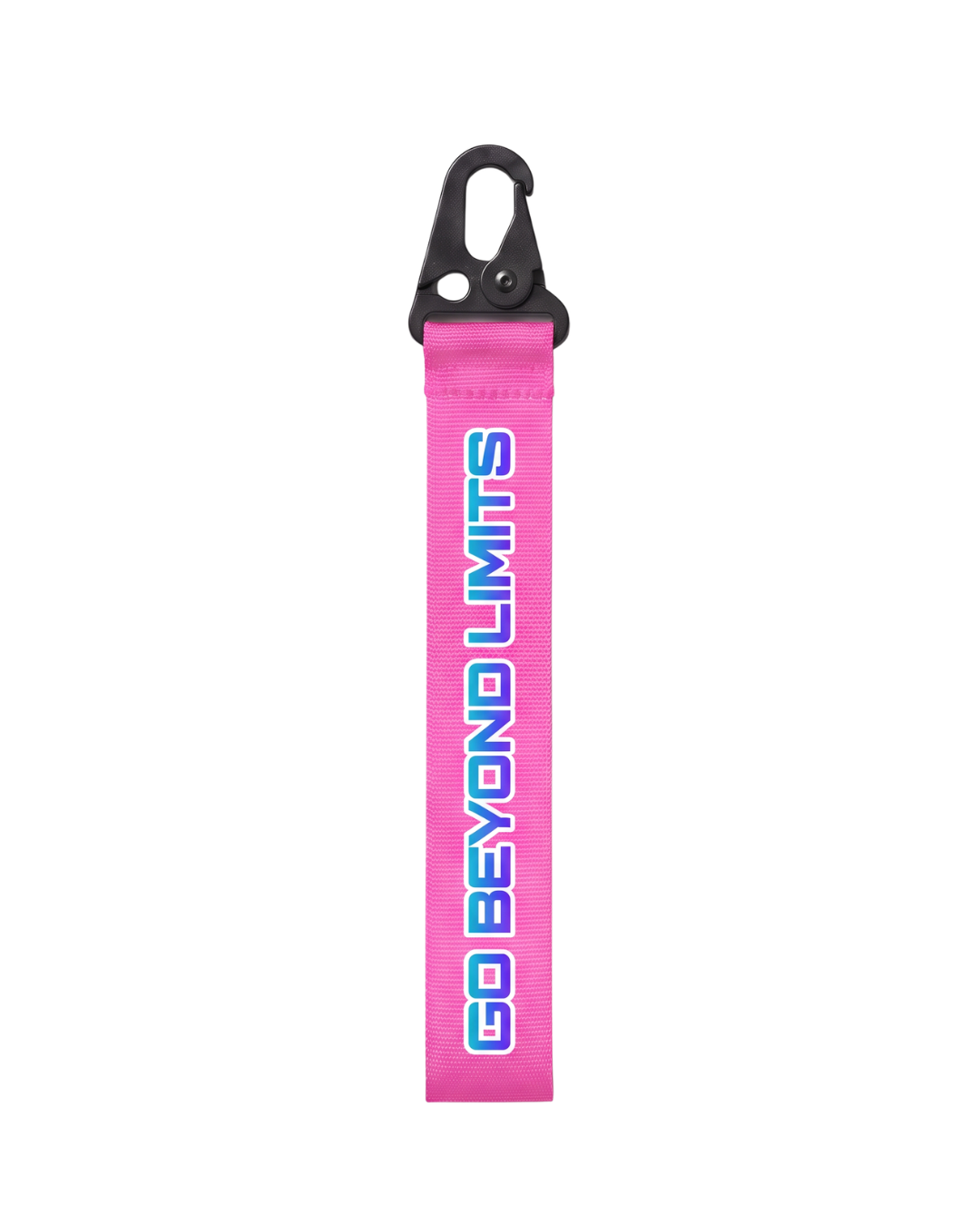 Portachiavi Gancio "Go Beyond Your Limits"