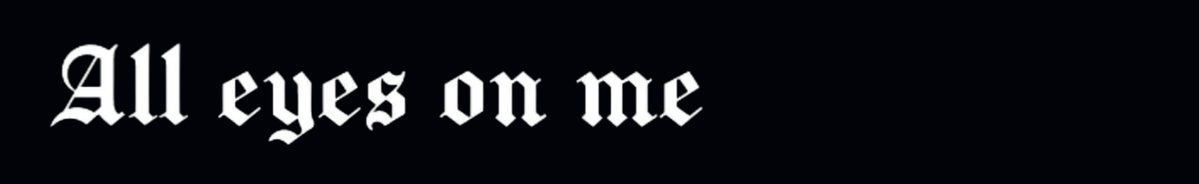 Portachiavi Gancio "All eyes on me"