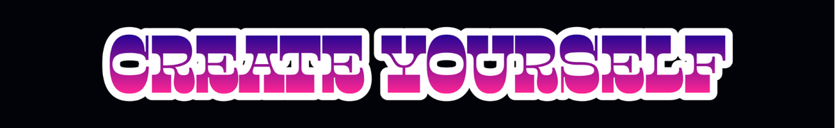Portachiavi Gancio "Create Yourself"