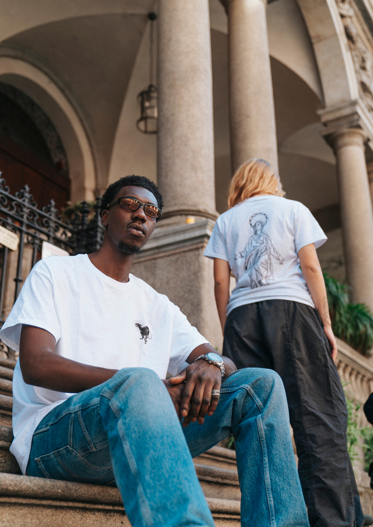Milan White T-Shirt