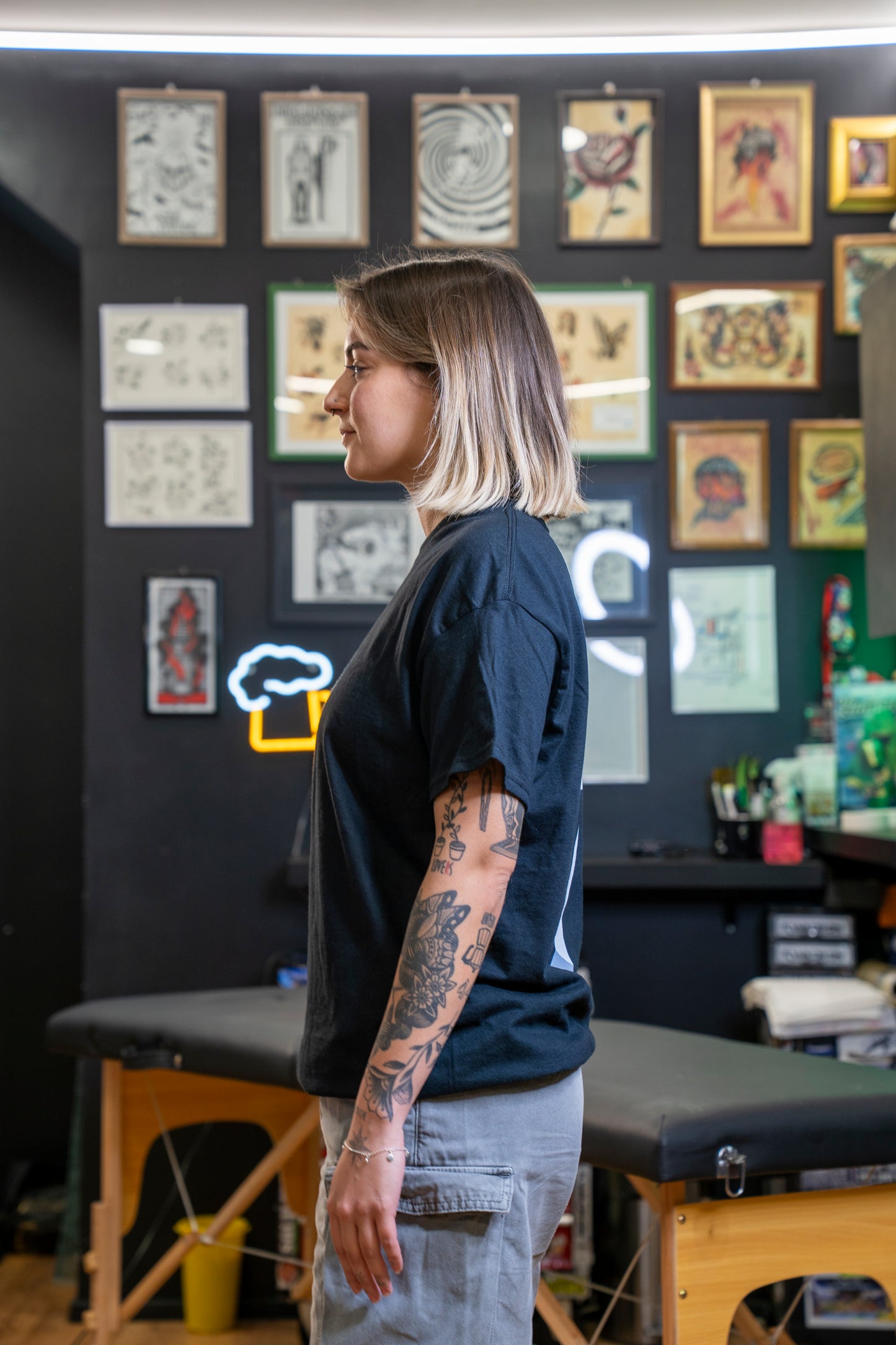 Artem Logo Tee - Black 180gr