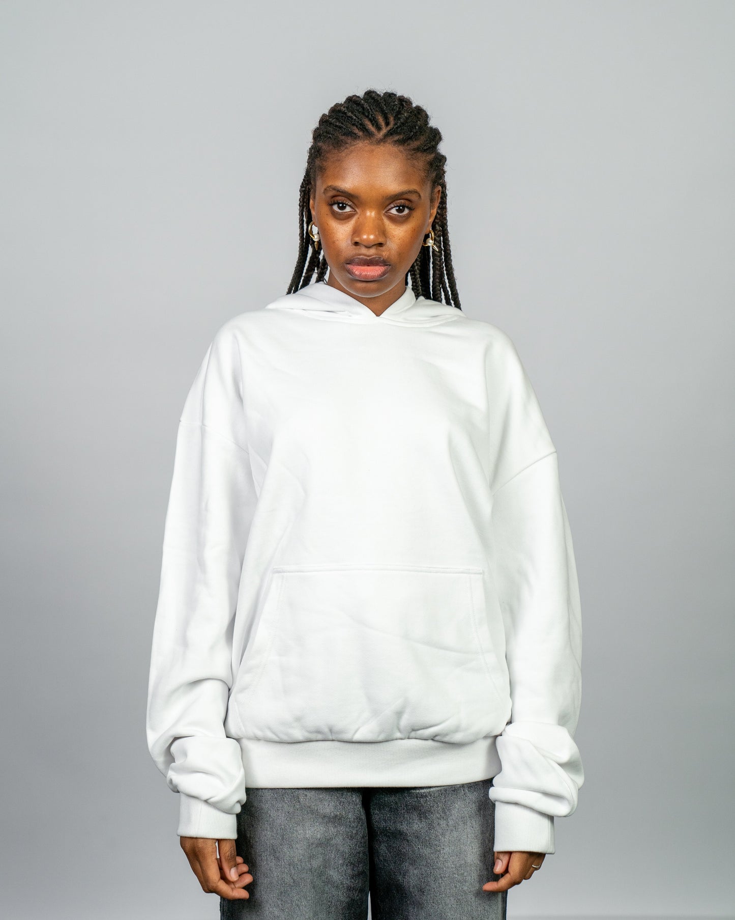 BOXY HOODIE CON CAPPUCCIO