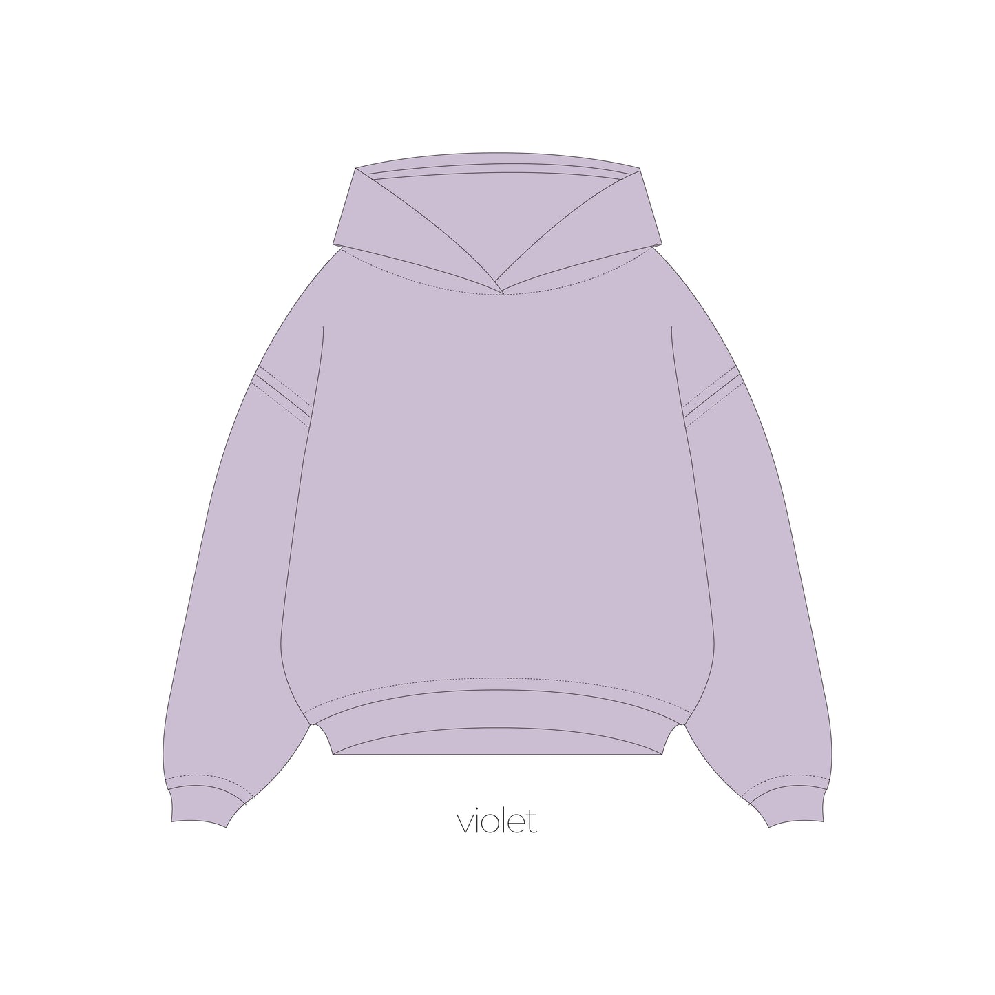 BOXY HOODIE CON CAPPUCCIO