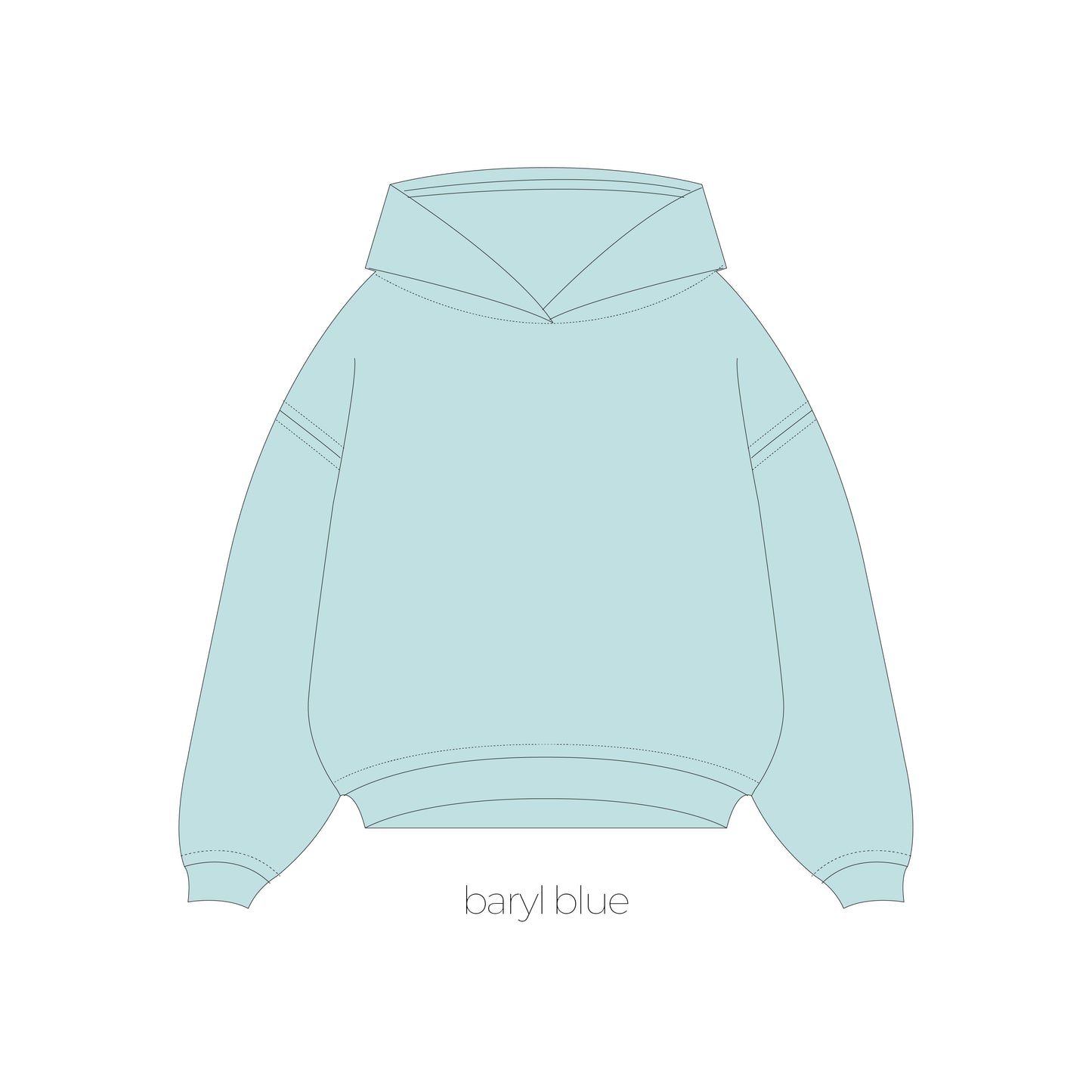 BOXY HOODIE CON CAPPUCCIO