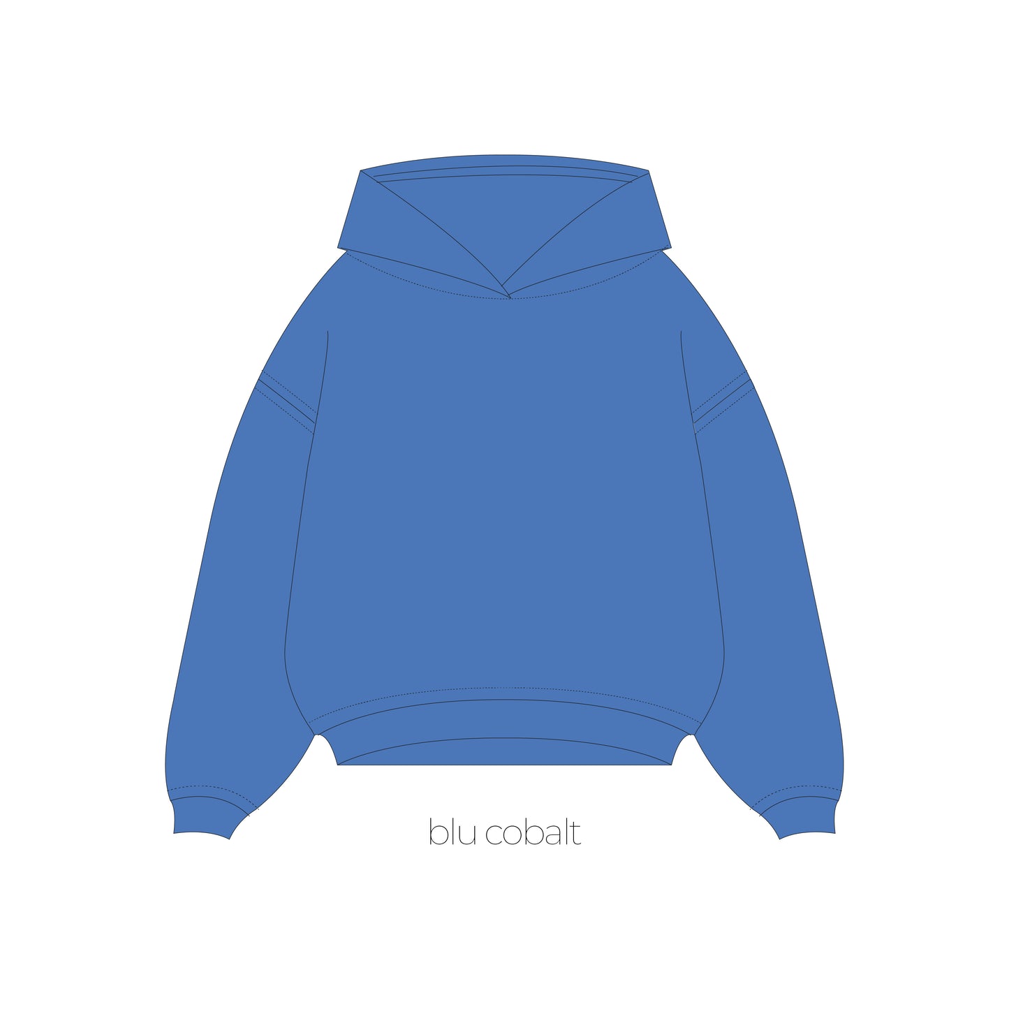 BOXY HOODIE CON CAPPUCCIO