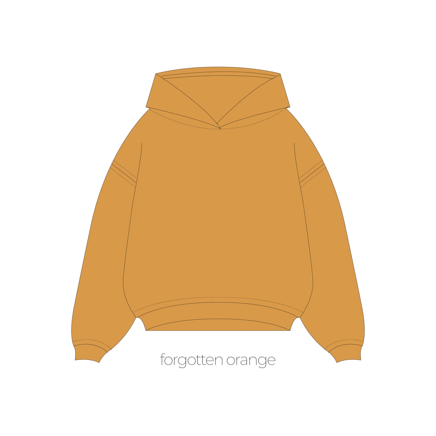 BOXY HOODIE CON CAPPUCCIO