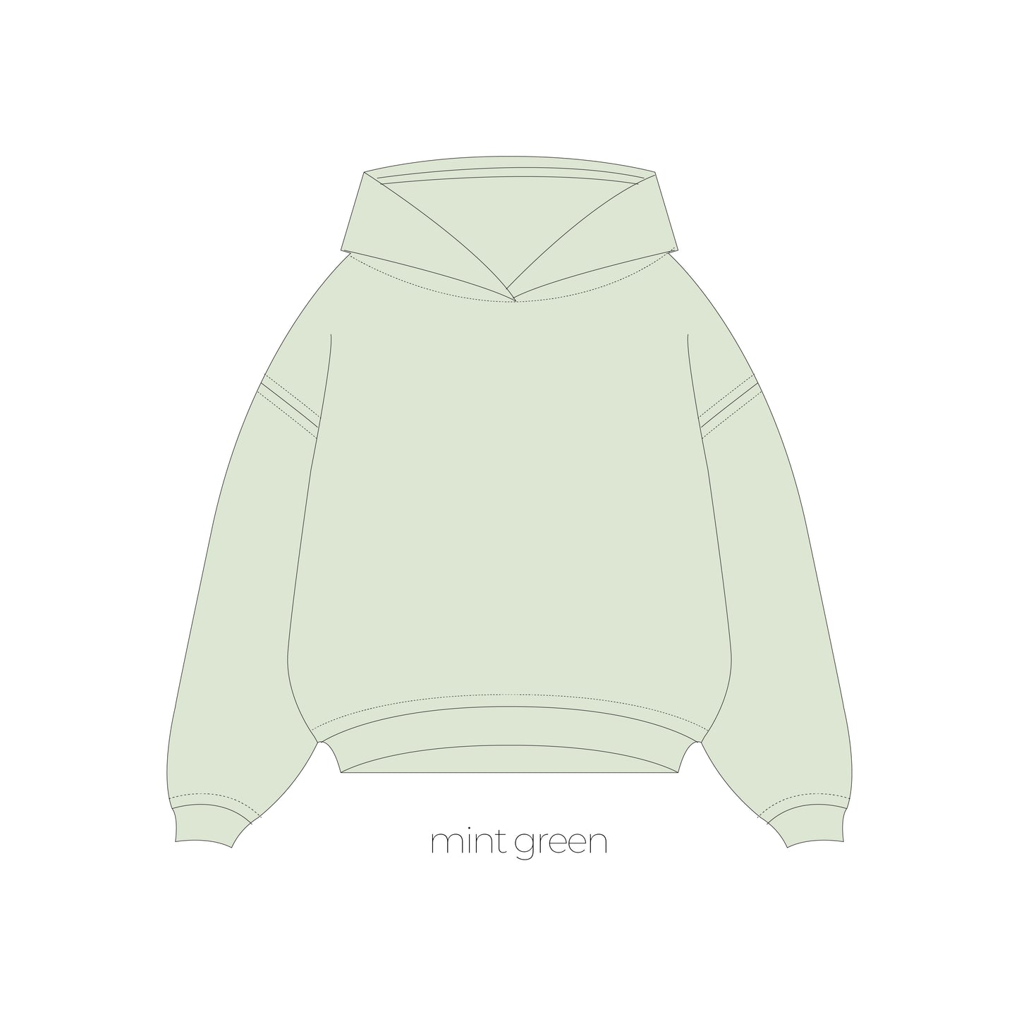 BOXY HOODIE CON CAPPUCCIO