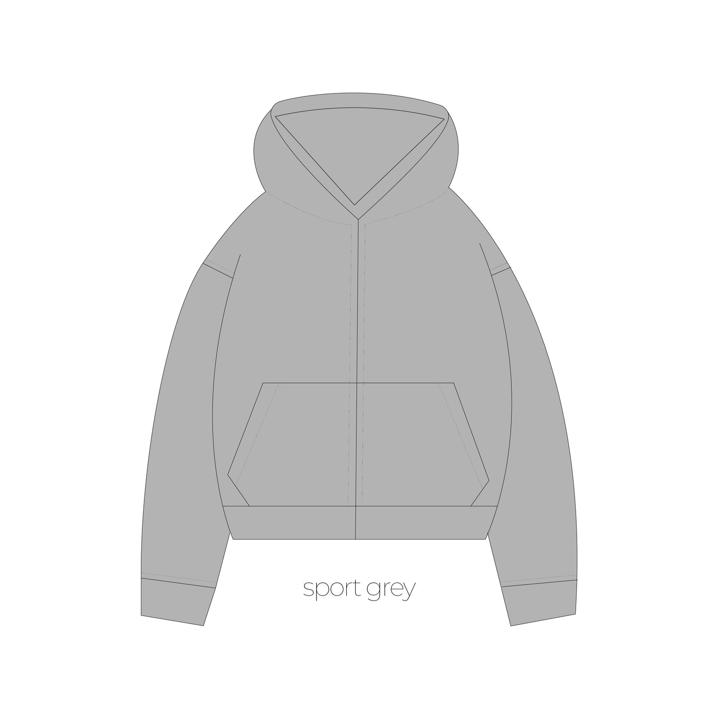 HOODIE BOXY ZIP