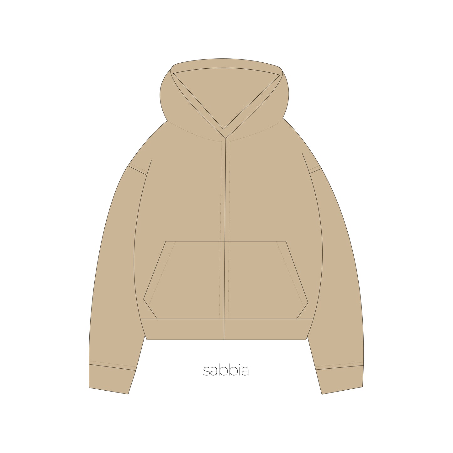 HOODIE BOXY ZIP