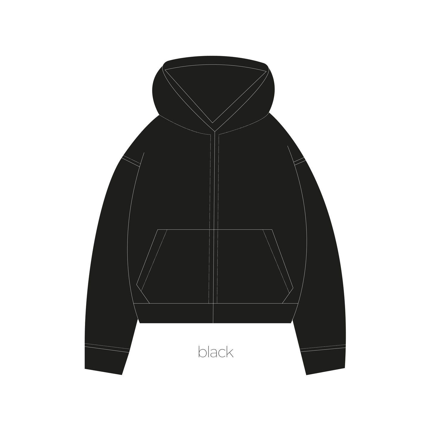 HOODIE BOXY ZIP